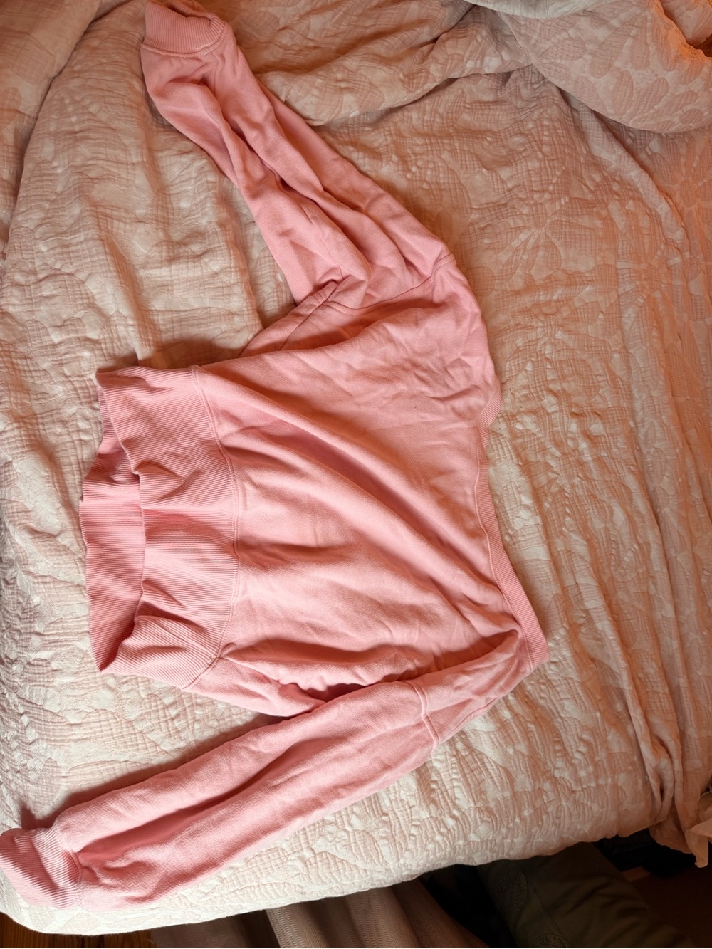 aerie Light Pink Crewneck Sweatshirt